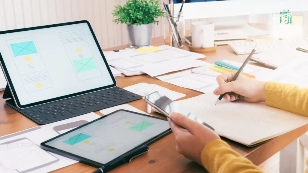 واجهة مستخدم الموقع